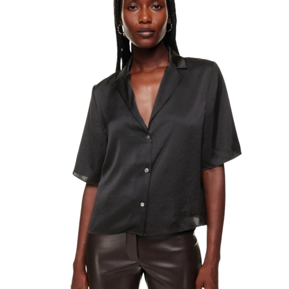 Wilfred Tops - Aritzia | Wilfred Beso Button-up